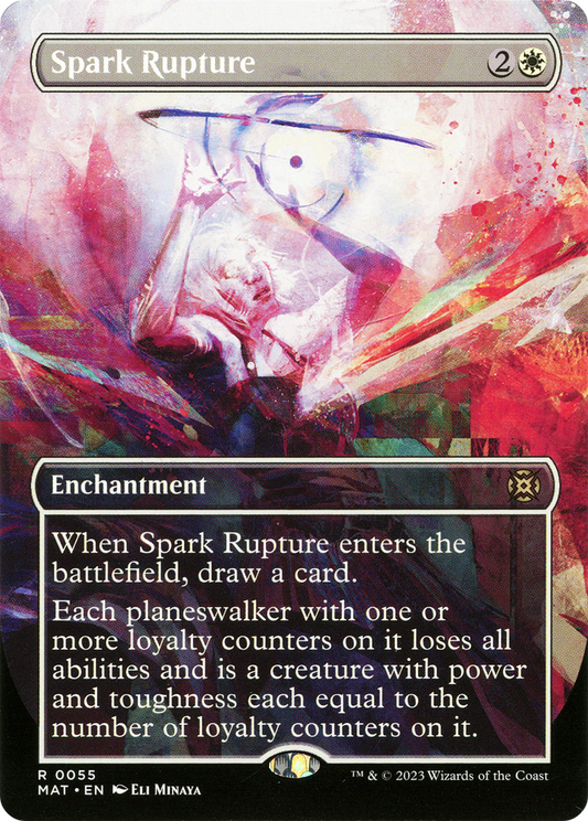 Spark Rupture (MAT-055) - March of the Machine: The Aftermath: (Showcase) (Borderless) Foil