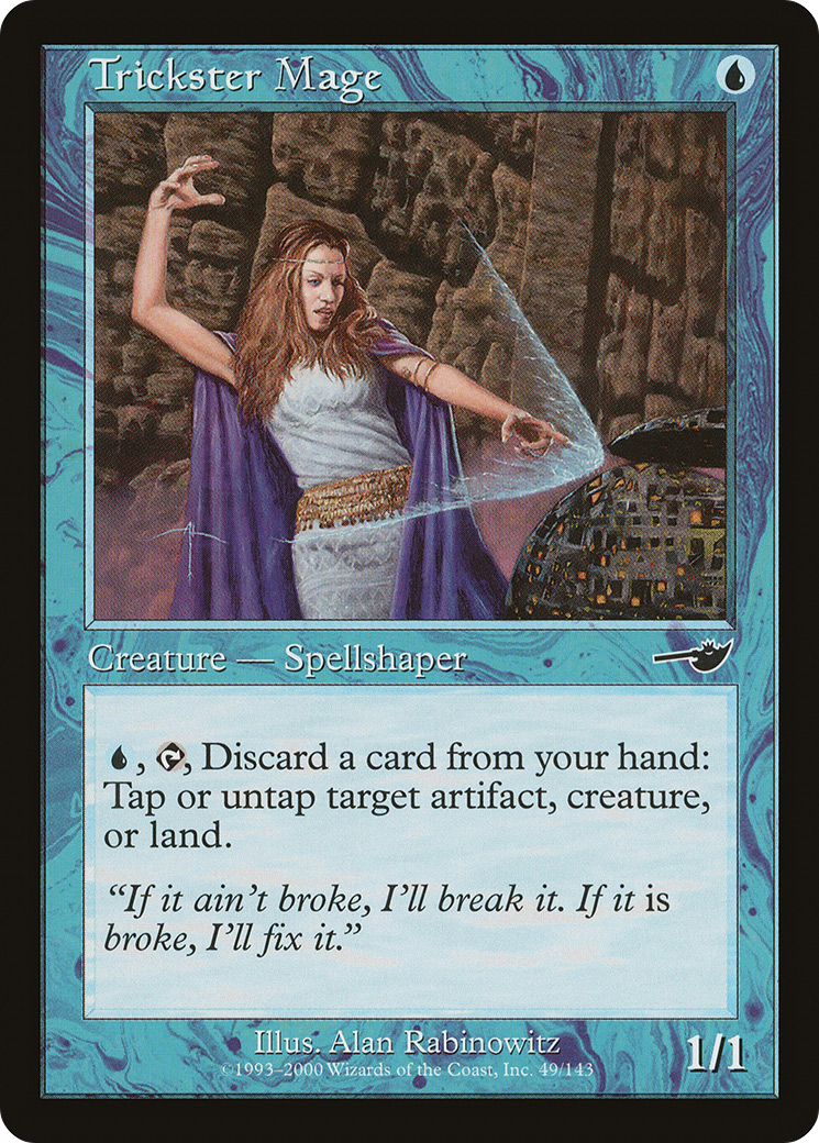 Trickster Mage (NMS-049) - Nemesis Foil