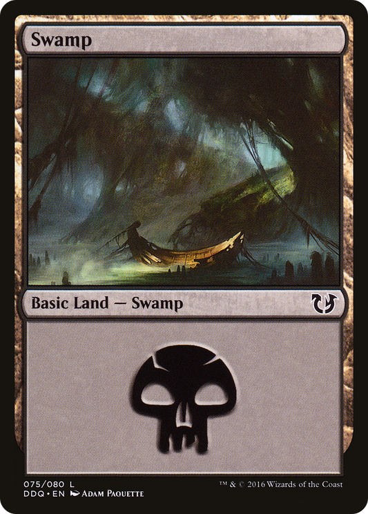 Swamp (75) [Duel Decks: Blessed vs. Cursed]