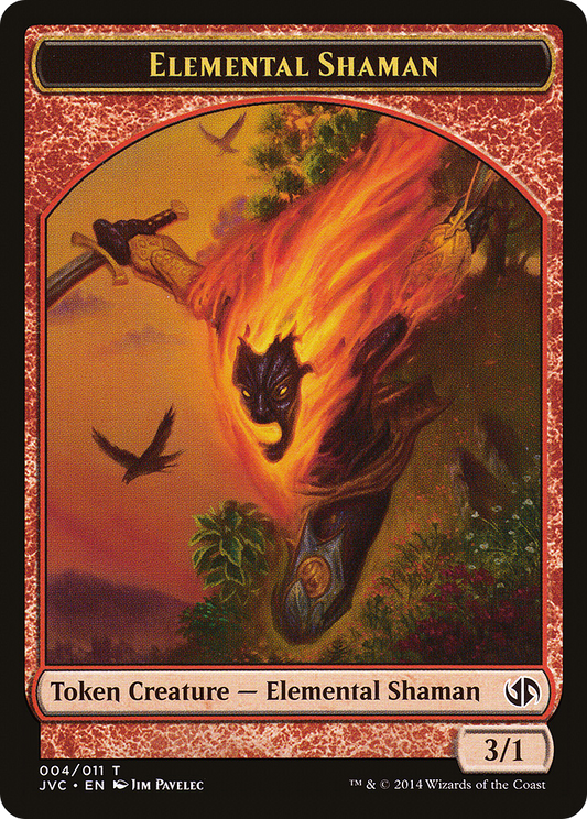 Elemental Shaman Token (Jace vs. Chandra) [Duel Decks Anthology Tokens]