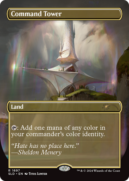 Command Tower (SLD-1697) - Secret Lair Drop (Borderless)