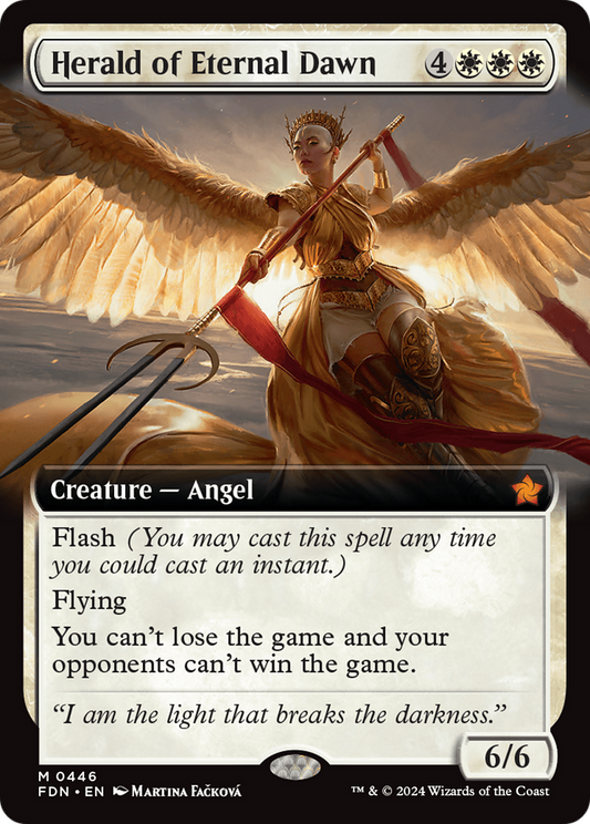Herald of Eternal Dawn (FDN-446) - Foundations: (Extended Art)