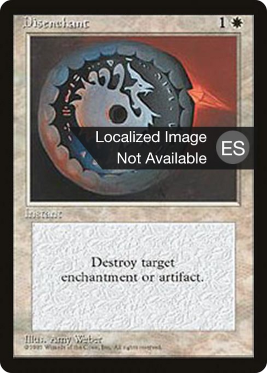 Disenchant [Fourth Edition Foreign Black Border]