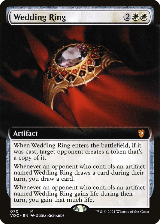 Wedding Ring (Extended) [Innistrad: Crimson Vow Commander]