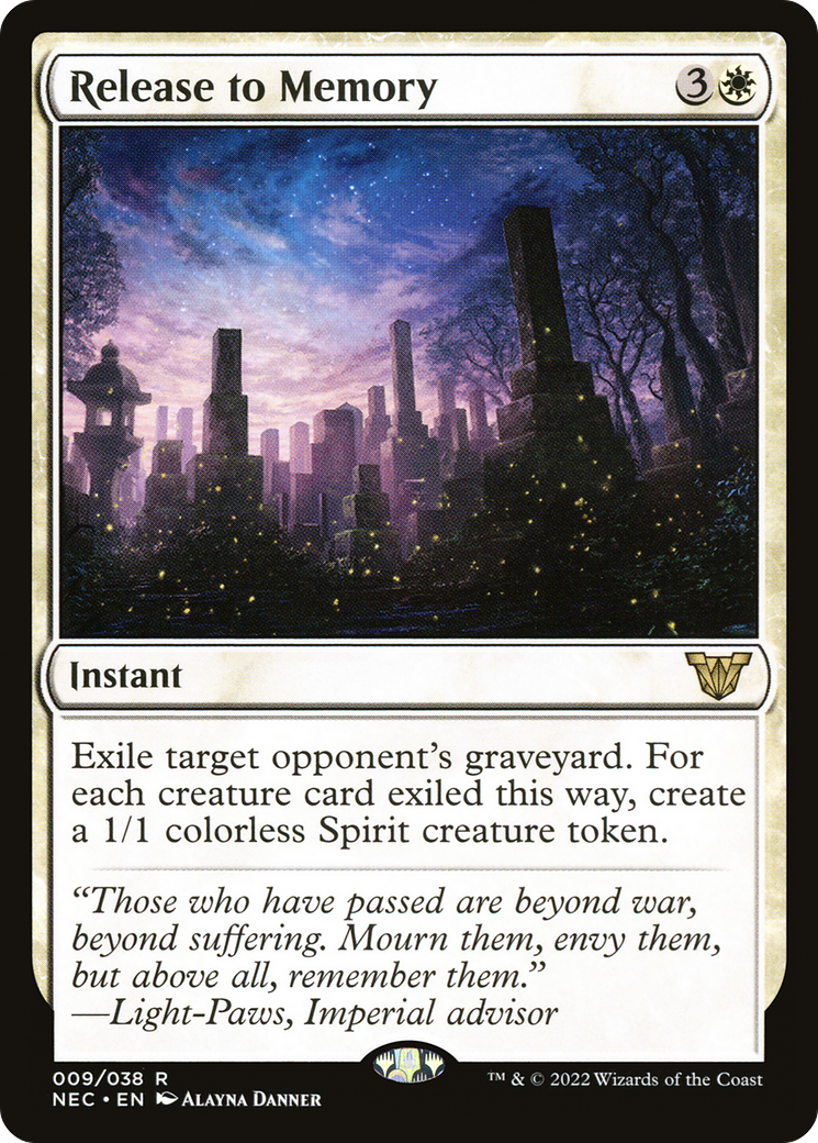 Release to Memory [Kamigawa: Neon Dynasty Commander]