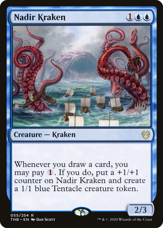 Nadir Kraken (PPTHB-55P) - Theros Beyond Death Promos Foil