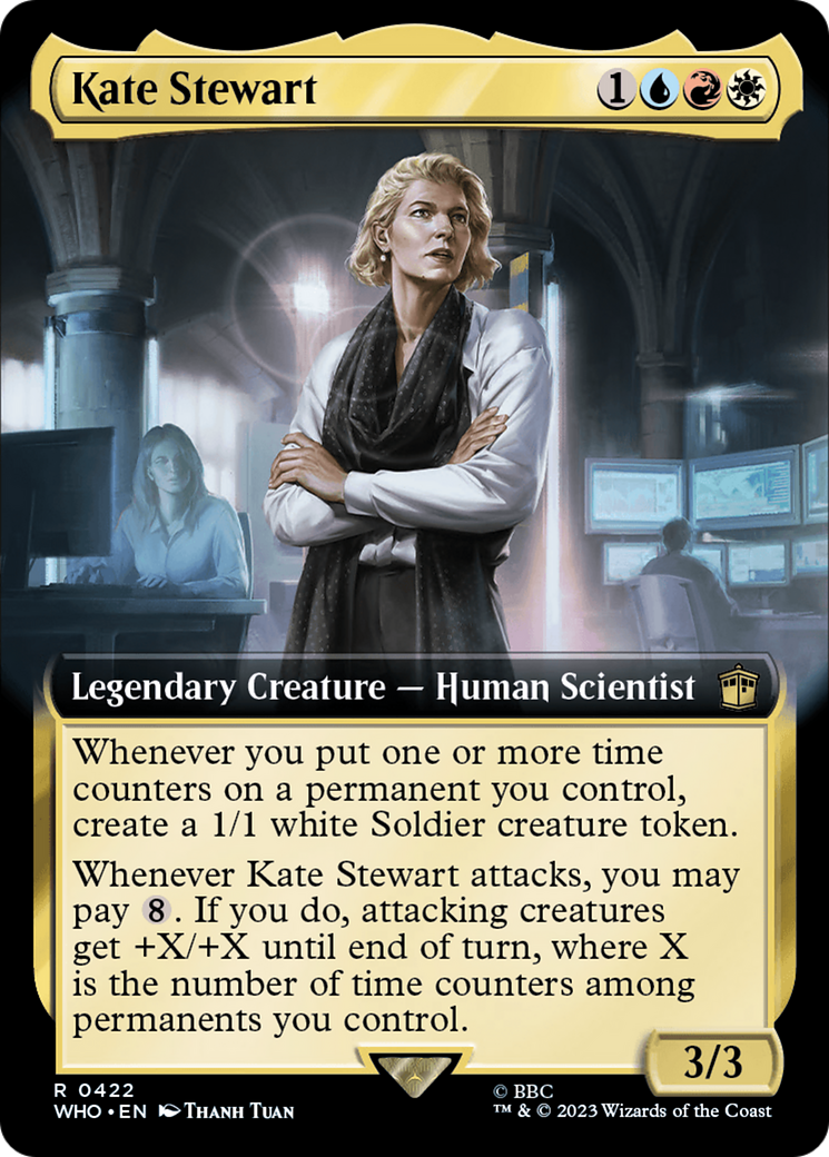 Kate Stewart (WHO-422) - Doctor Who: (Extended Art)