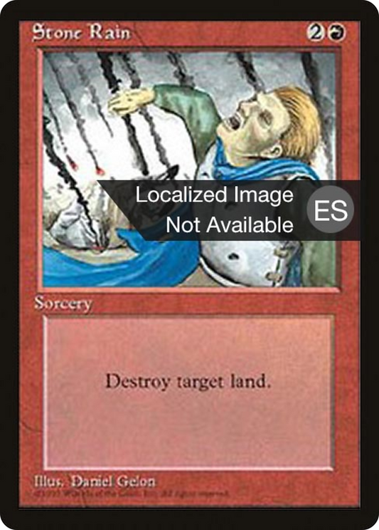 Stone Rain [Fourth Edition Foreign Black Border]