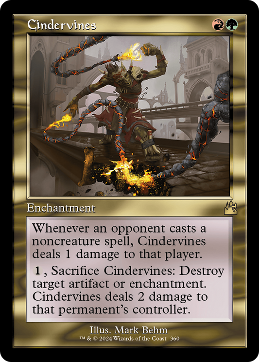 Cindervines (RVR-360) - Ravnica Remastered Foil