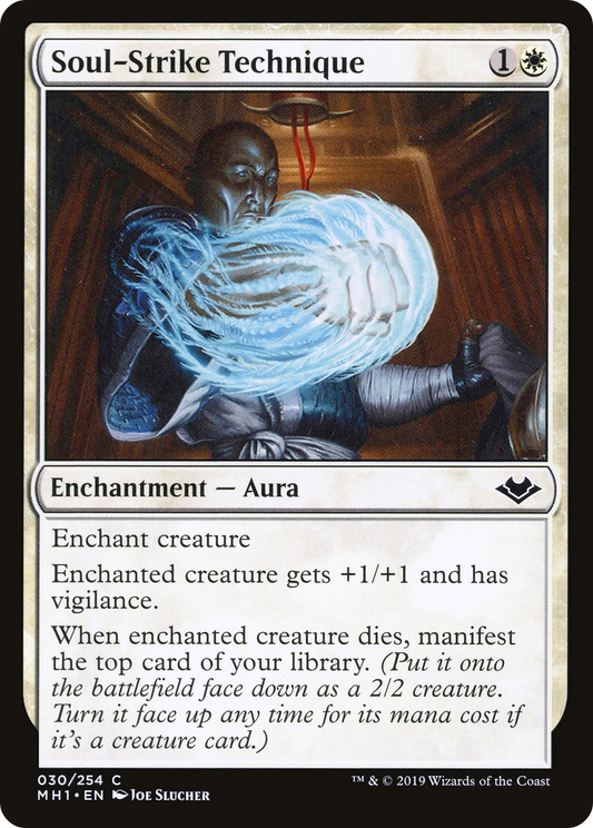 Soul-Strike Technique (MH1-030) - Modern Horizons Foil