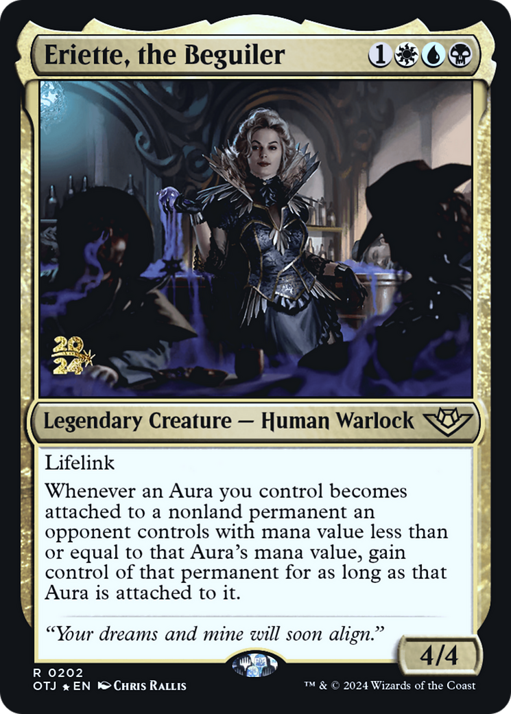 Eriette, the Beguiler [Outlaws of Thunder Junction Prerelease Promos]