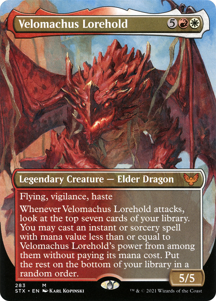 Velomachus Lorehold (Extended) [Strixhaven: School of Mages]