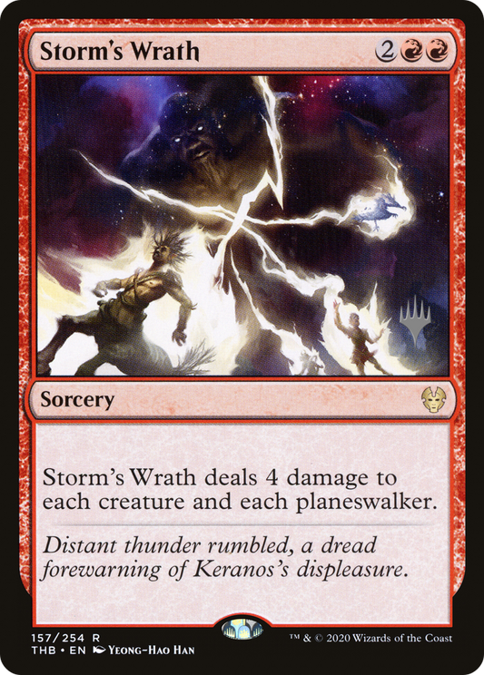 Storm's Wrath (PPTHB-157) - Theros Beyond Death Promos Foil