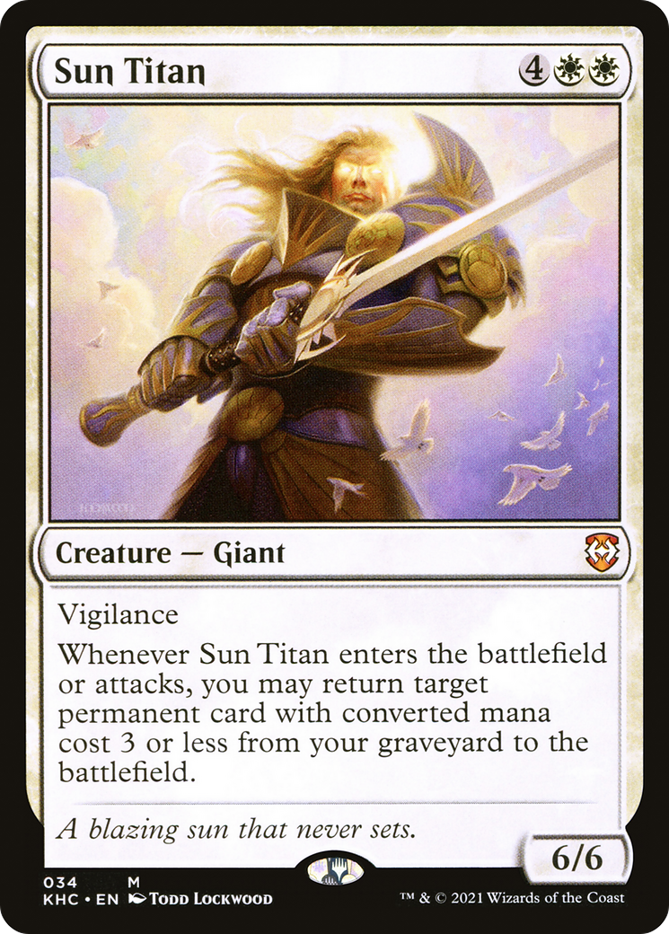 Sun Titan [Kaldheim Commander]