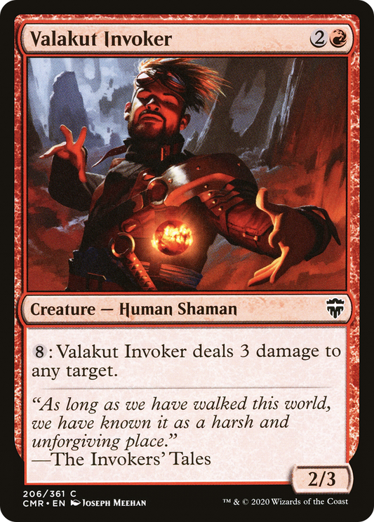 Valakut Invoker (CMR-206) - Commander Legends Foil
