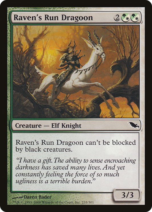 Raven's Run Dragoon (SHM-235) - Shadowmoor