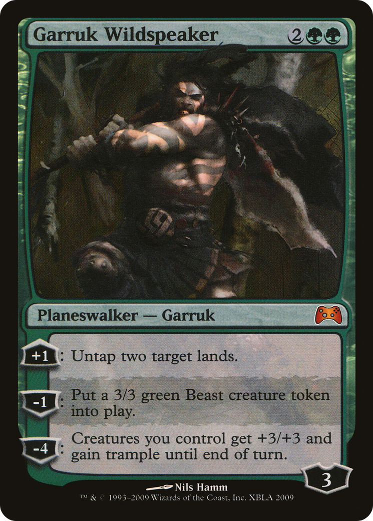Garruk Wildspeaker (Duels of the Planeswalkers Promos) [Duels of the Planeswalkers Promos 2009]