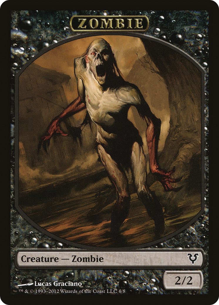 Zombie [Avacyn Restored Tokens]