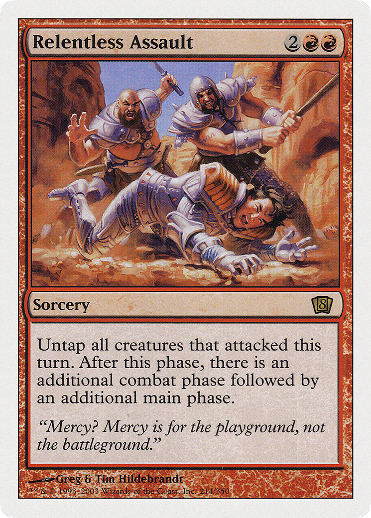 Relentless Assault [Eighth Edition]