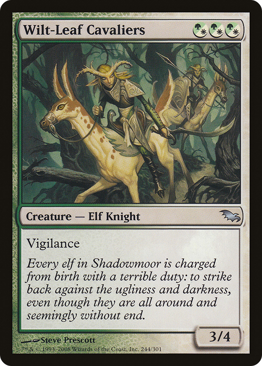 Wilt-Leaf Cavaliers (SHM-244) - Shadowmoor
