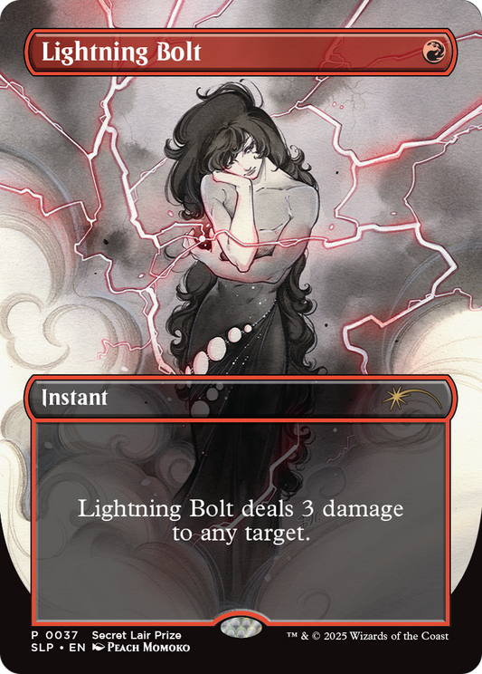 Lightning Bolt (SLP-037) - Secret Lair Showdown Foil