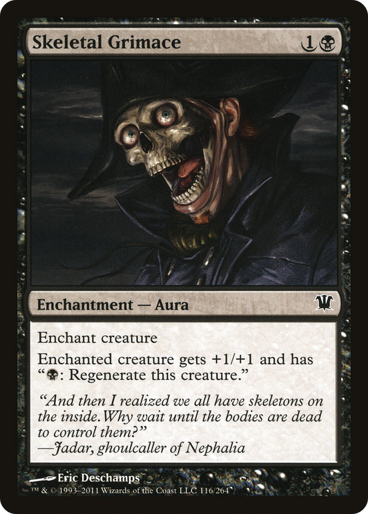 Skeletal Grimace (ISD-116) - Innistrad