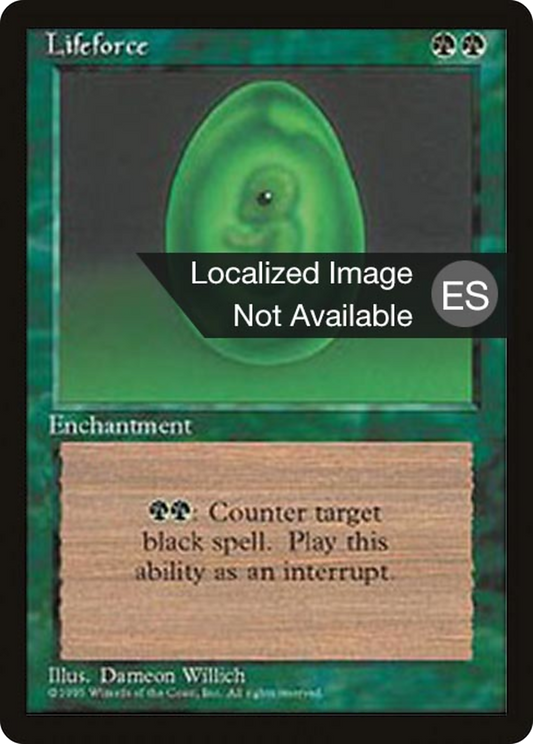 Lifeforce [Fourth Edition Foreign Black Border]