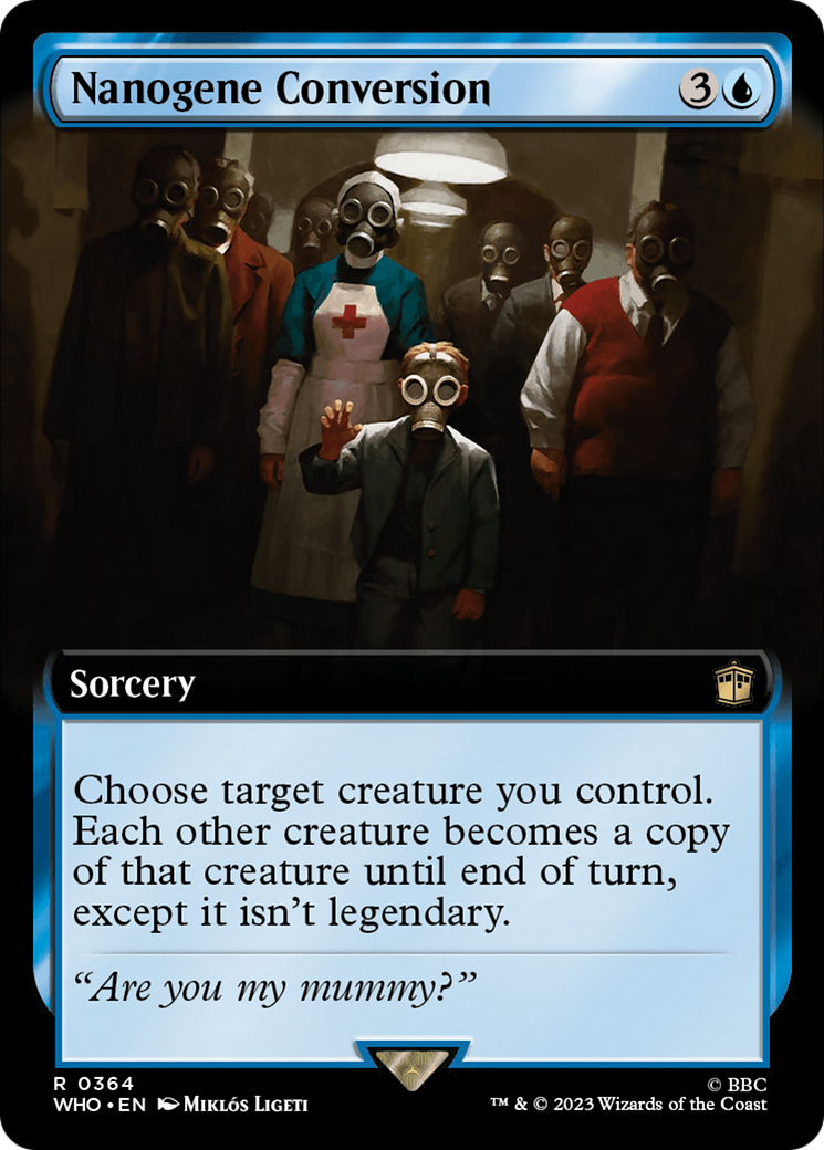 Nanogene Conversion (WHO-364) - Doctor Who: (Extended Art)