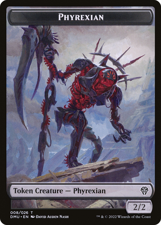 Phyrexian (DMU-008) - Dominaria United Tokens Foil