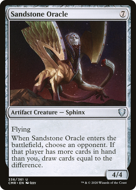 Sandstone Oracle (CMR-336) - Commander Legends