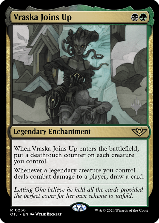 Vraska Joins Up (PPOTJ-236) - Outlaws of Thunder Junction Promos Foil