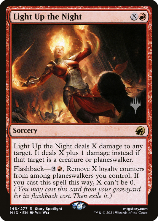Light Up the Night (PPMID-146) - Innistrad: Midnight Hunt Promos