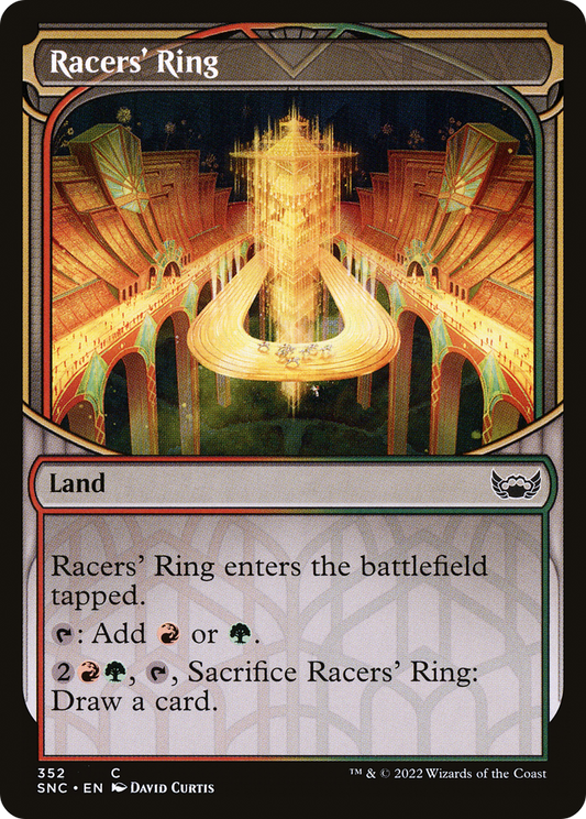 Racers' Ring (SNC-352) - Streets of New Capenna: (Showcase) Foil
