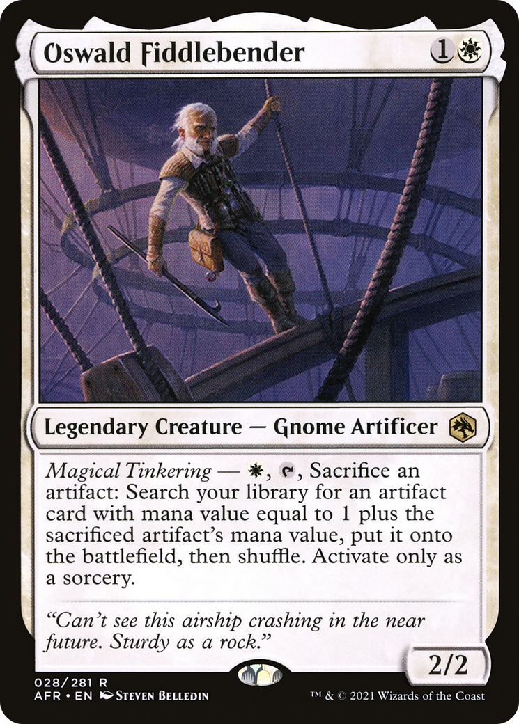 Oswald Fiddlebender [Dungeons & Dragons: Adventures in the Forgotten Realms]