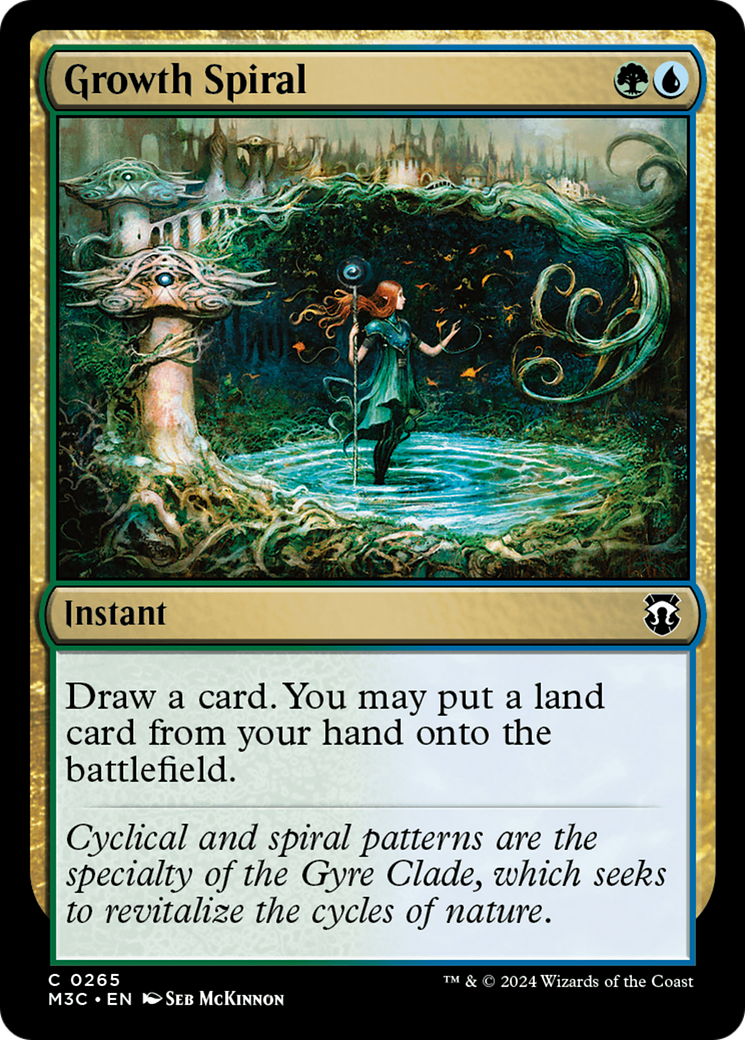 Growth Spiral (M3C-265) - Modern Horizons 3 Commander Foil