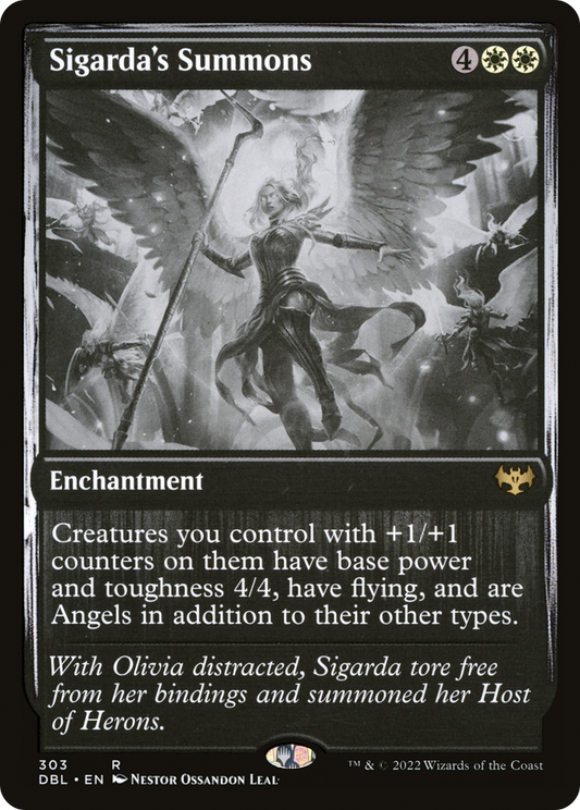 Sigarda's Summons (DBL-303) - Innistrad: Double Feature Foil