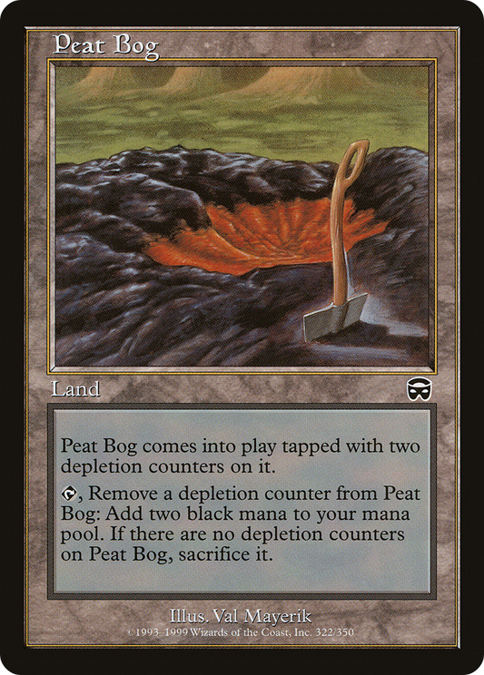 Peat Bog (MMQ-322) - Mercadian Masques