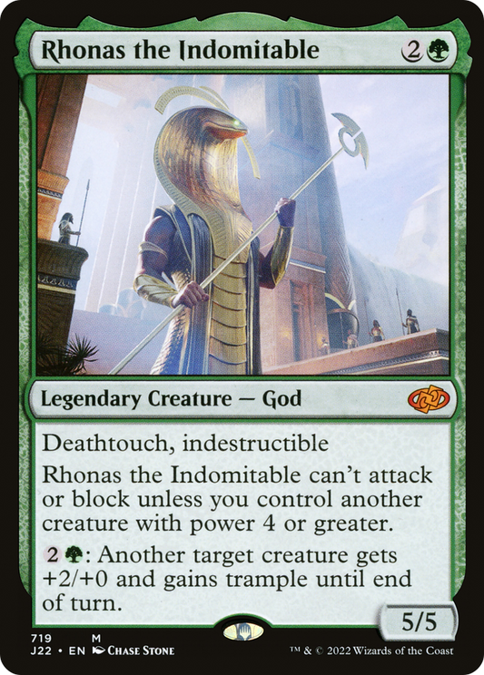 Rhonas the Indomitable [Jumpstart 2022]