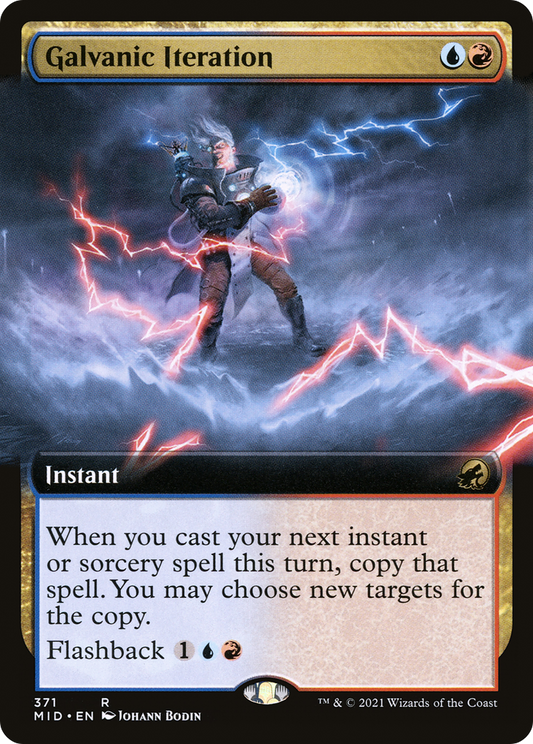 Galvanic Iteration (Extended) [Innistrad: Midnight Hunt]