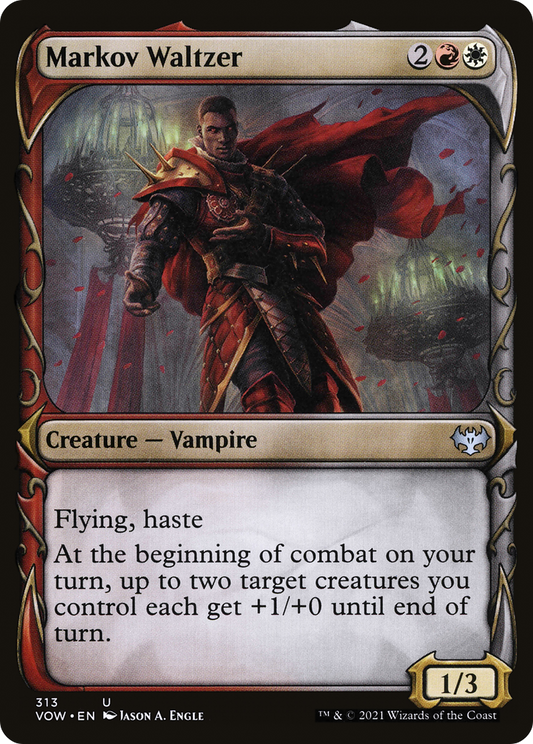Markov Waltzer (VOW-313) - Innistrad: Crimson Vow: (Showcase) Foil