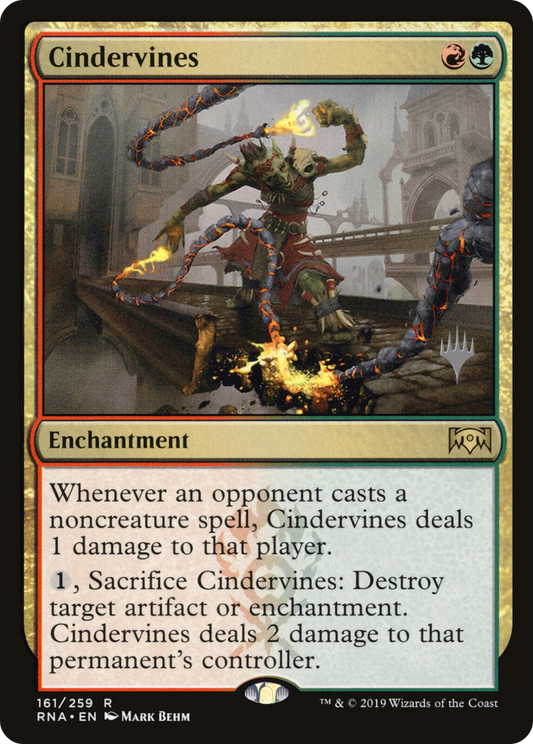 Cindervines (PPELD-161P) - Ravnica Allegiance Promos Foil
