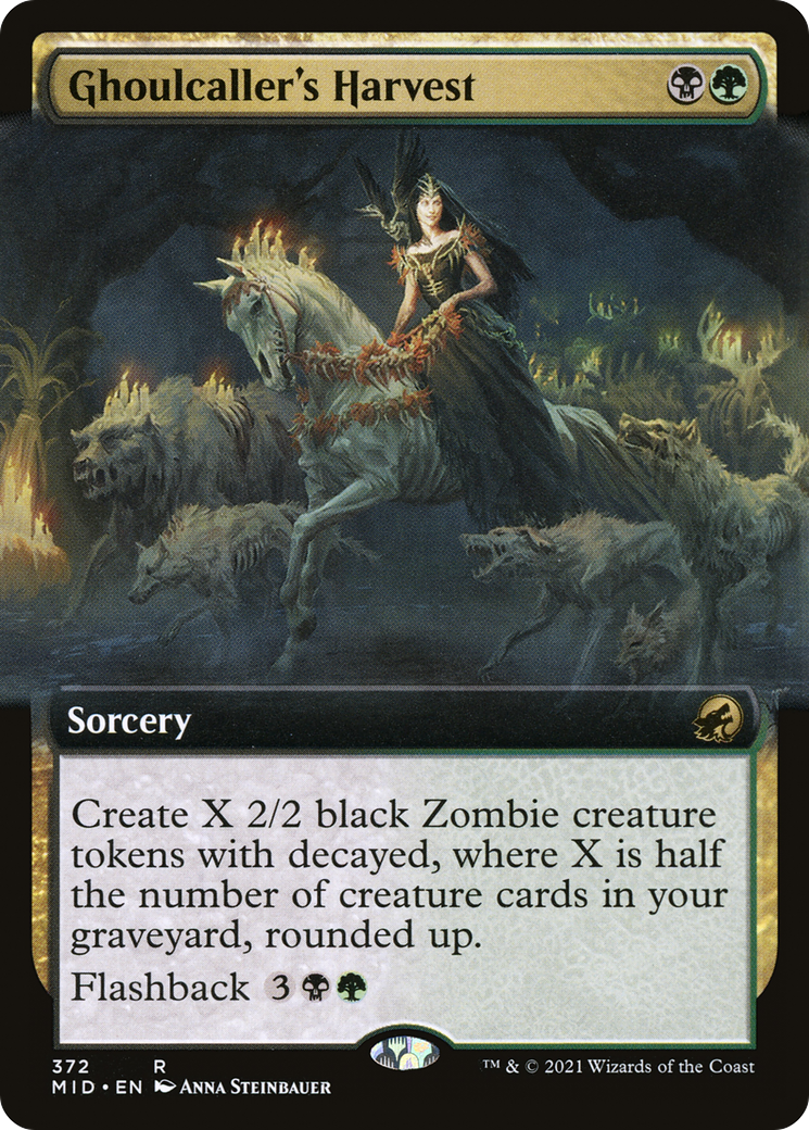 Ghoulcaller's Harvest (Extended) [Innistrad: Midnight Hunt]