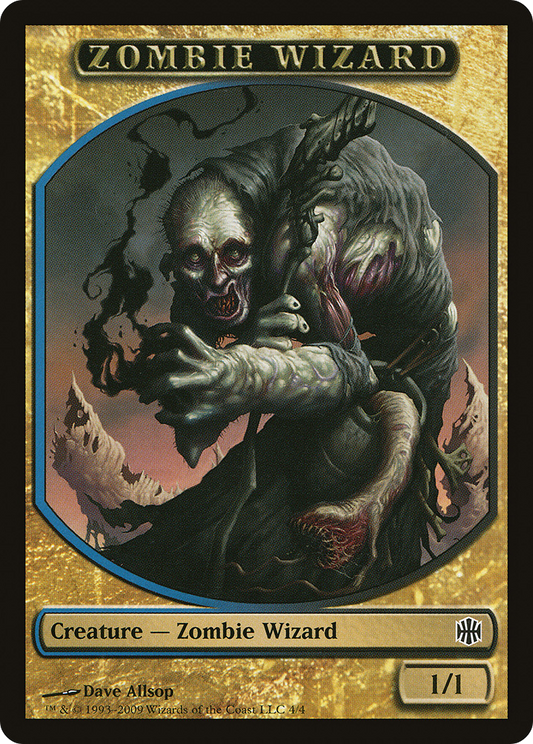 Zombie Wizard [Alara Reborn Tokens]