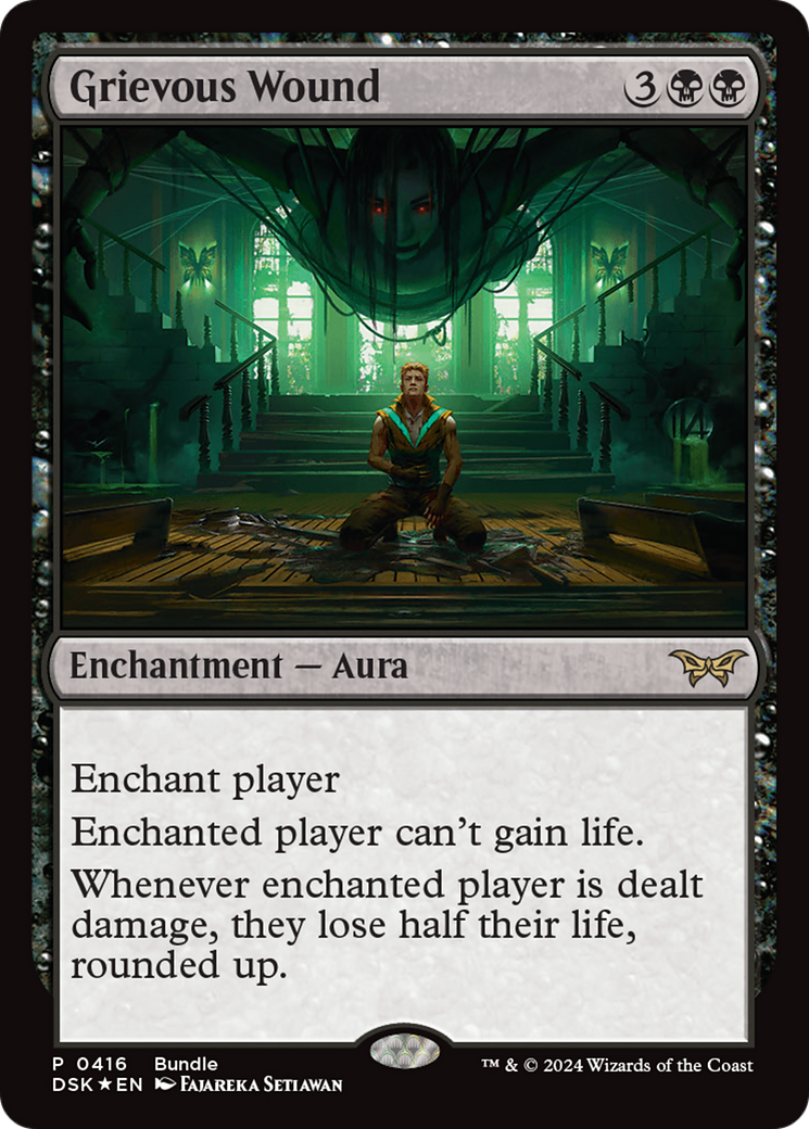 Grievous Wound (UMP-416) - Duskmourn: House of Horror Foil