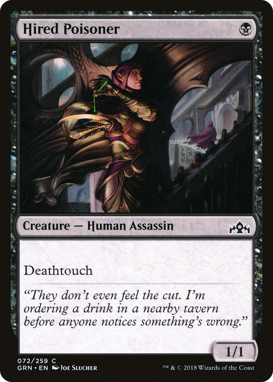 Hired Poisoner [Guilds of Ravnica]