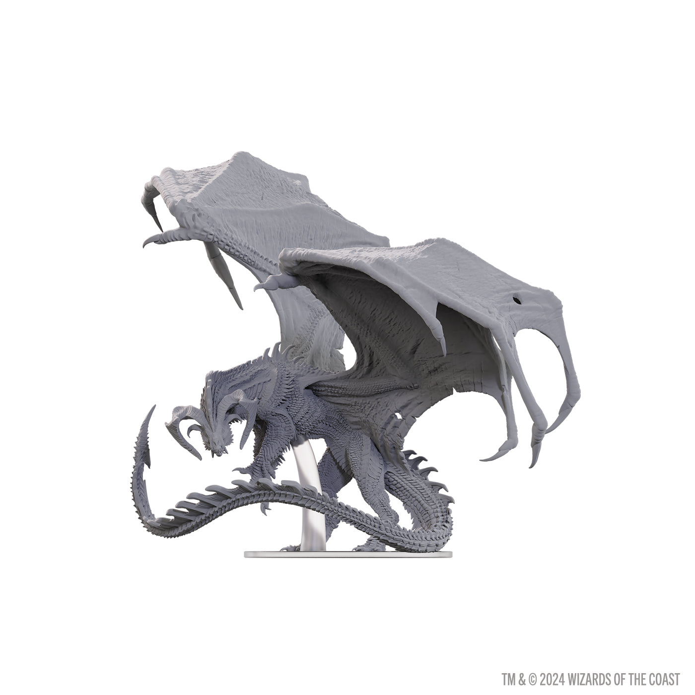 D&D Icons of the Realms: Adult Black Dragon Corruptor Unpainted ( 90773 )