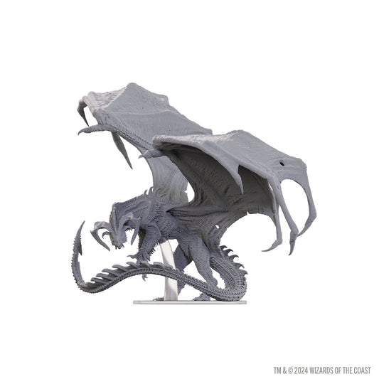 D&D Icons of the Realms: Adult Black Dragon Corruptor Unpainted ( 90773 )