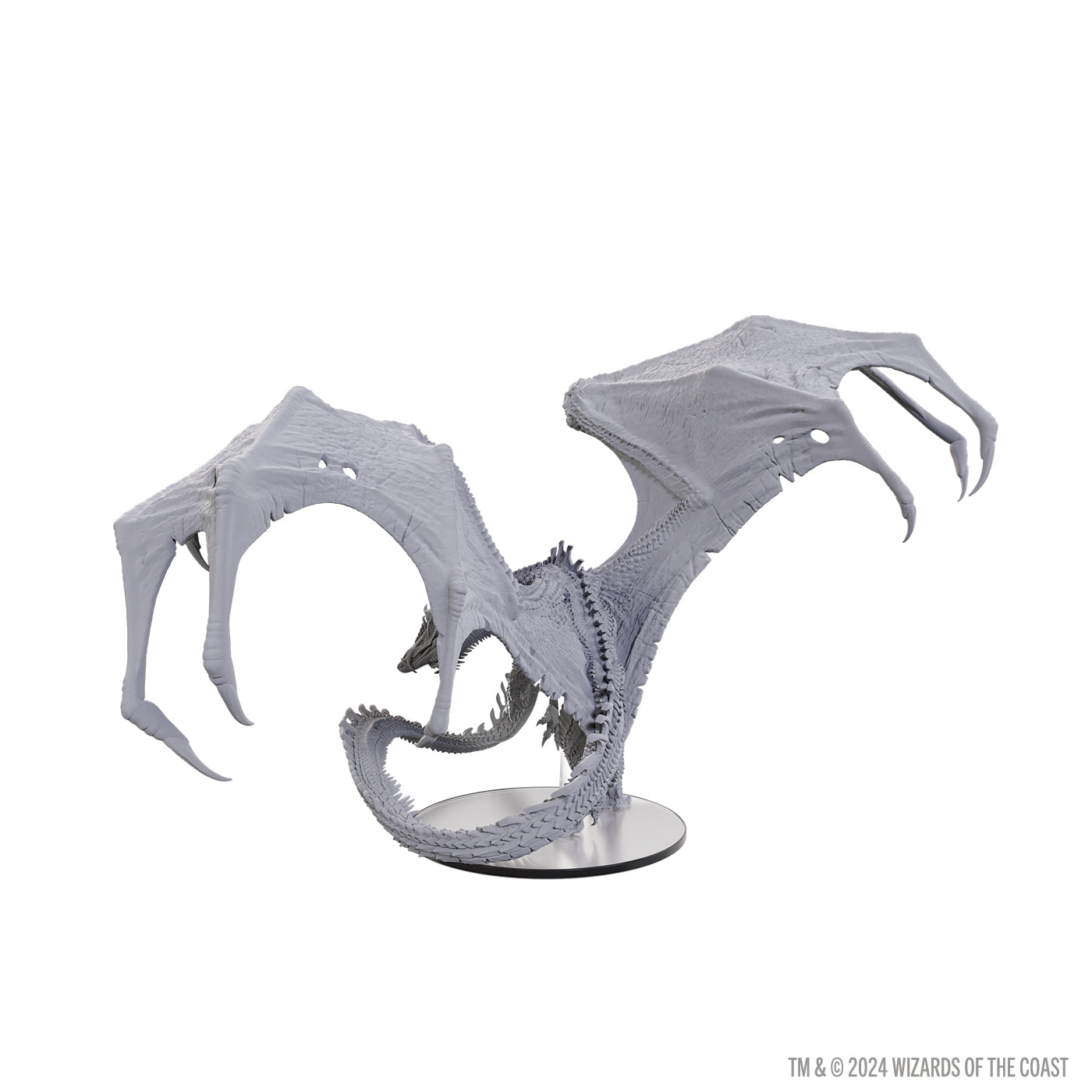 D&D Icons of the Realms: Adult Black Dragon Corruptor Unpainted ( 90773 )