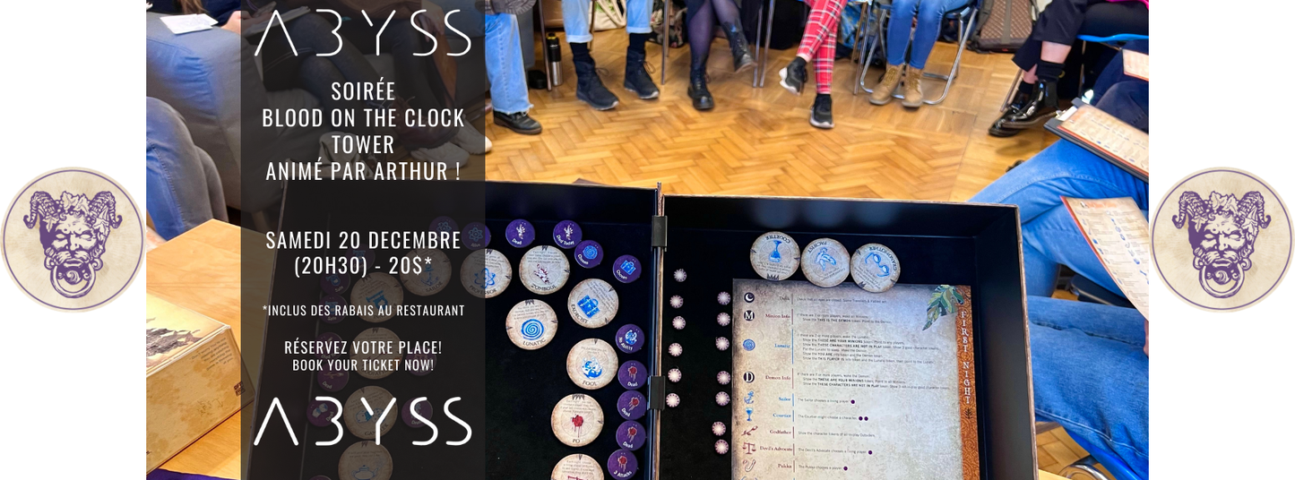20-12-2025 - Soirée - Blood on the clock tower !