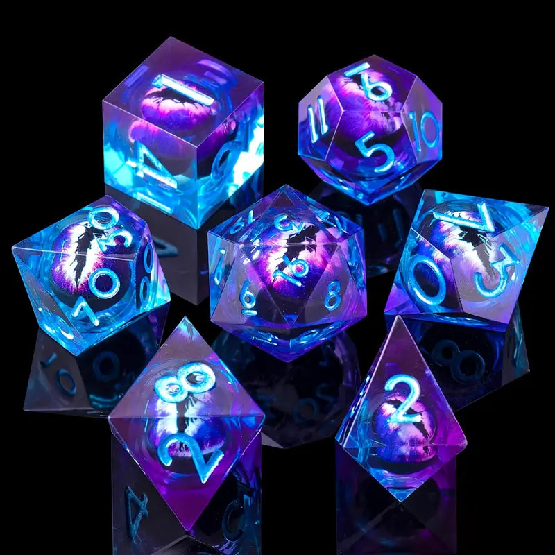 Liquid Core Dragon Eye Blue / Purple Eye / Blue